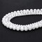 Natural Gemstone Beads for Jewelry Making,8mm White Moonstone Polished Round Smooth Stone Beads
